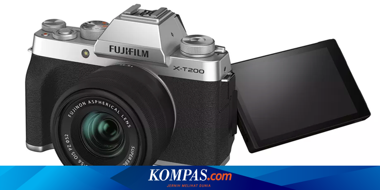  Fujifilm  Rilis Mirrorless X T200 untuk Kreator Konten