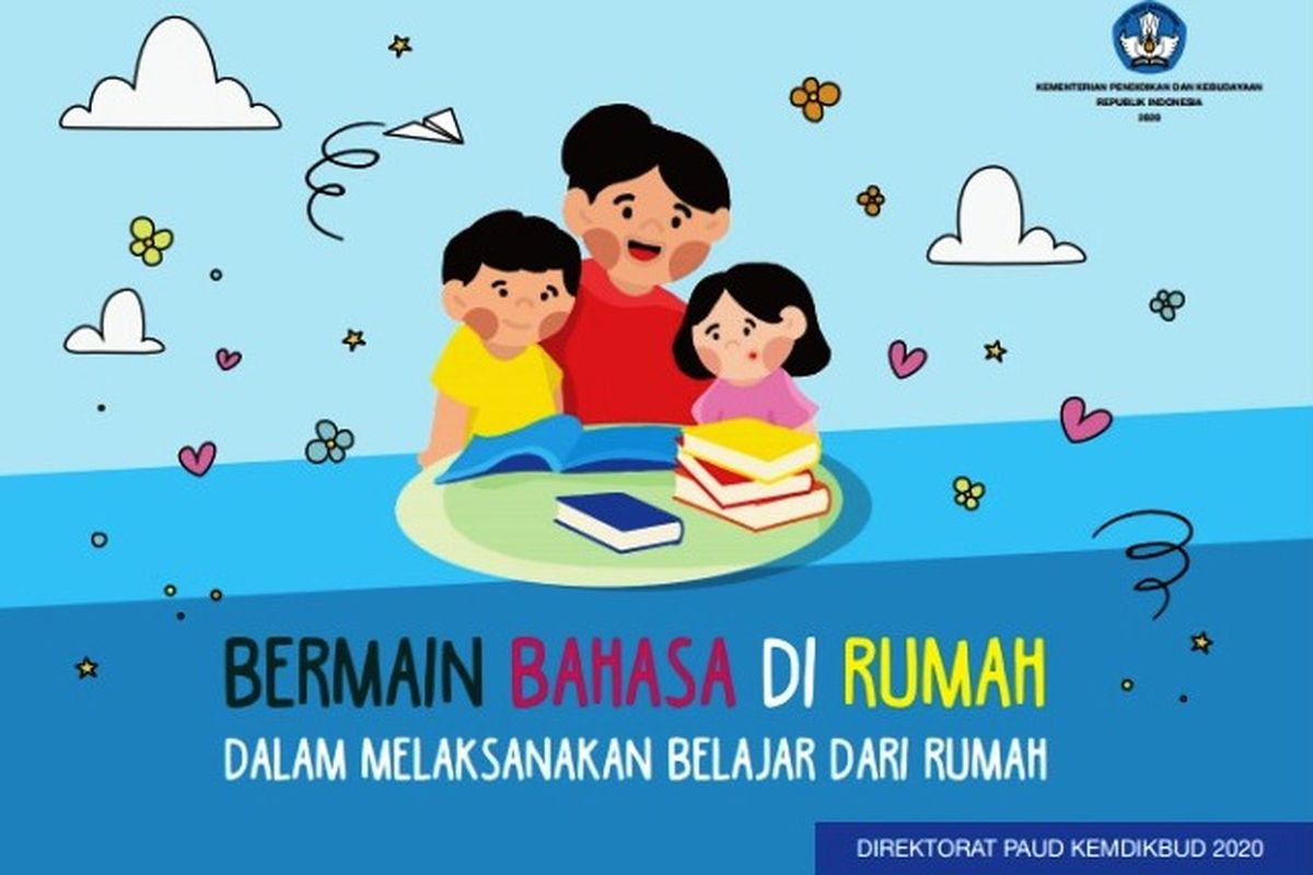 Tahapan perkembangan bahasa anak dari Kemendikbud.