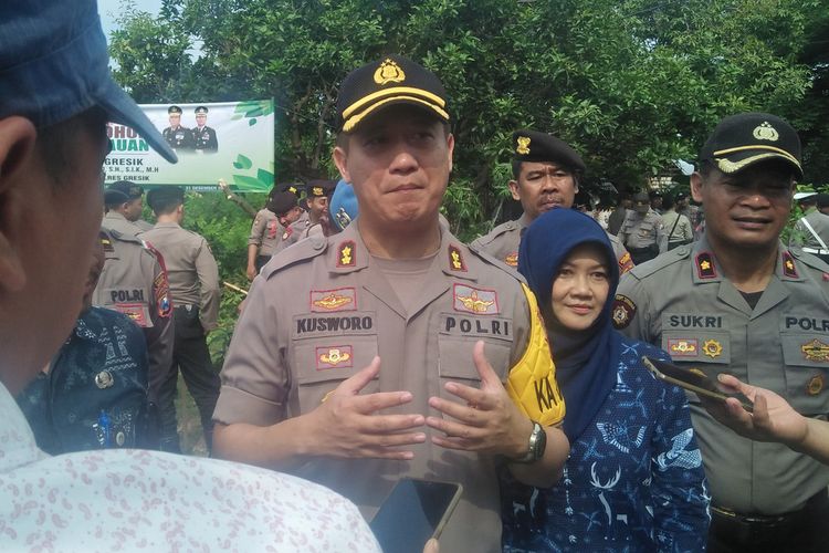 Kapolres Gresik, AKBP Kusworo Wibowo.