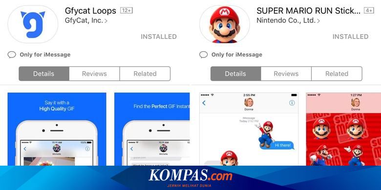 Apple Mulai Jualan Stiker Dan Aplikasi Di Imessage