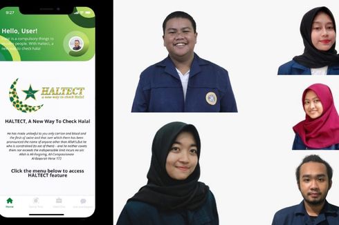 Cek Makanan Halal, Gunakan Aplikasi Haltect Karya Mahasiswa Unair