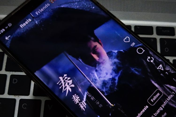 Ilustrasi demam Drama China (Dracin) berdurasi singkat yang kian populer di media sosial.