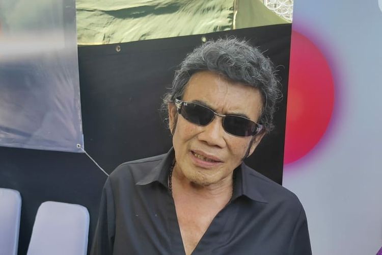 Rhoma Irama saat ditemui di kawasan Cilandak, Jakarta Selatan, Senin (2/3/2020).