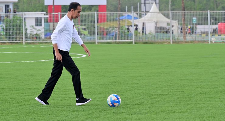 Training Center PSSI di IKN Siap Pakai September 2024