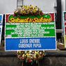 Karangan Bunga Lukas Enembe Hiasi Pelantikan Pj Gubernur Provinsi Baru Papua