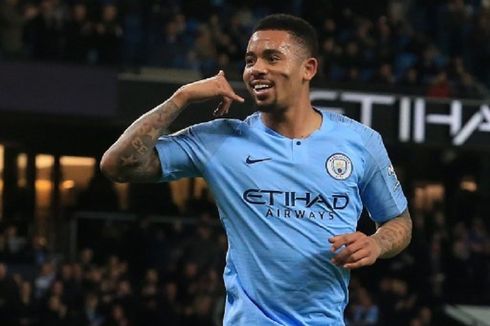 Jadi Pelapis Aguero, Gabriel Jesus Tetap Bahagia di Manchester City