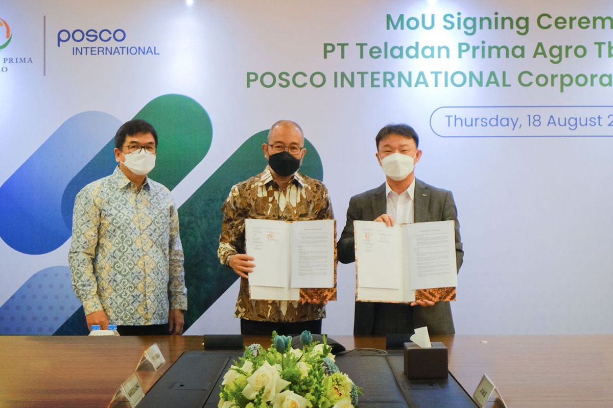 TLDN Kerja Sama dengan POSCO