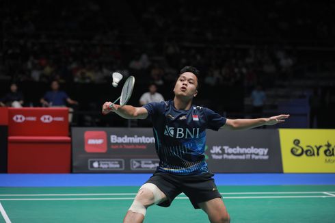 Hasil Indonesia Open 2023: Ginting Melaju, Bersua Jojo di Perempat Final