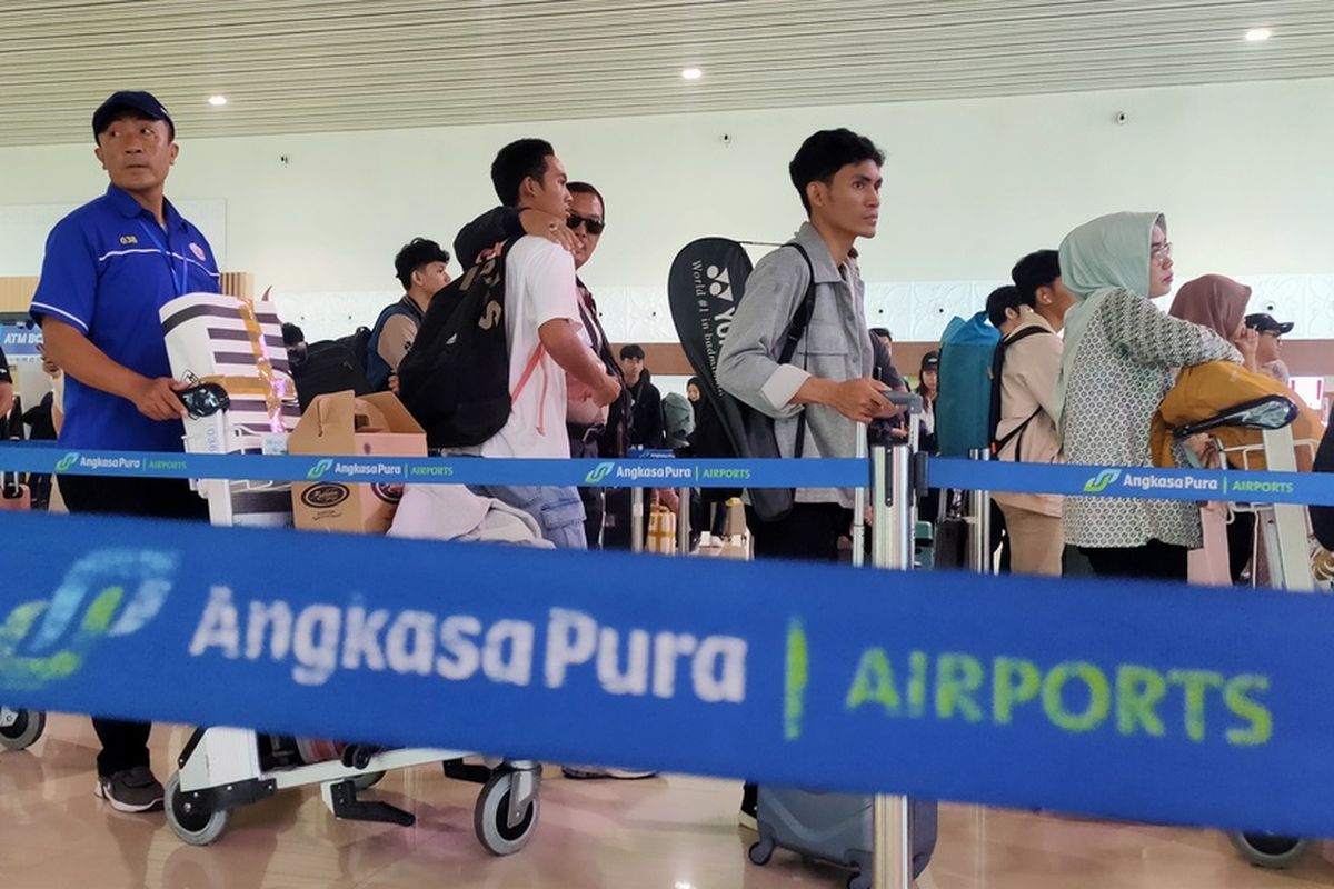 Bandar Udara Internasional Yogyakarta (YIA), Selasa (2/4/2024). PT Angkasa Pura (AP) I Bandara Internasional Yogyakarta, Kabupaten Kulon Progo, Daerah Istimewa Yogyakarta (DIY), membuka Posko Terpadu Angkutan Udara Lebaran 2024.