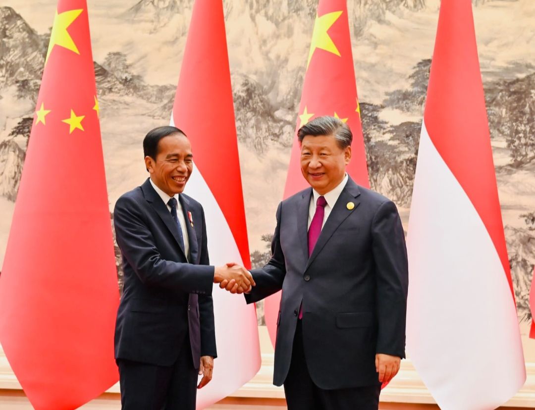 Bertemu di Beijing, Jokowi dan Xi Jinping Bahas Investasi hingga Kondisi di Gaza