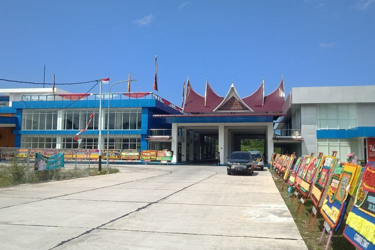 Terminal bus Anai Aia Padang yang diperkenalkan, Jumat (17/9/2021) saat hari Perhubungan Nasional