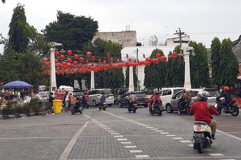 Lampion di Kawasan Pasar Gede dan Balai Kota Solo Dimatikan Sepekan, Ini Kata Gibran