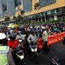 Hari Pertama PSBB Surabaya, Kemacetan Panjang Terjadi di Bundaran Waru