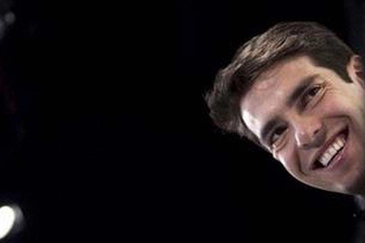 Gelandang Real Madrid, Ricardo Kaka.