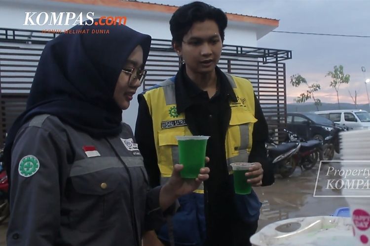 Fithriyatul Aufa dan Wisnu Satria, dua di antara ribuan pekerja konstruksi Ibu Kota Nusantara (IKN) menikmati Ramadhan pertama di ibu kota masa depan Indonesia.