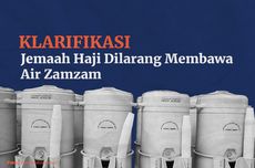 INFOGRAFIK: Penjelasan Mengapa Jemaah Haji Dilarang Membawa Air Zamzam di Penerbangan