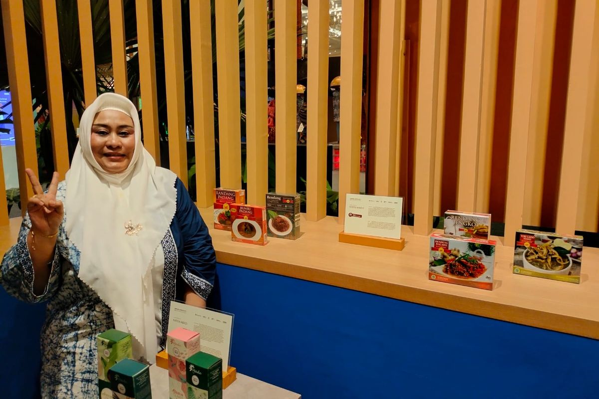 Makanan Minang Makin Mendunia, BRI Bawa UMKM Restu Mande ke Pameran Trade Mission Singapore 2023