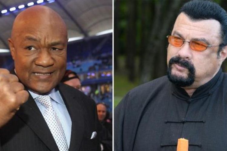 George Foreman vs Steven Seagal