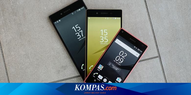 Sony Resmi Luncurkan Trio Xperia Z5