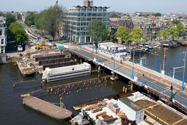 Sekitar 27 jembatan akan direnovasi di Amsterdam pada akhir 2023.