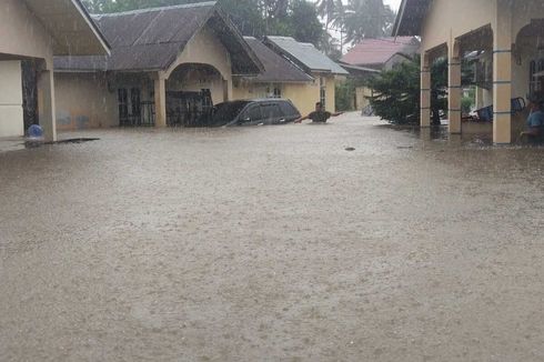 Natuna Banjir, 1.117 Jiwa Terdampak dan Satu Rumah Hanyut Terseret Arus