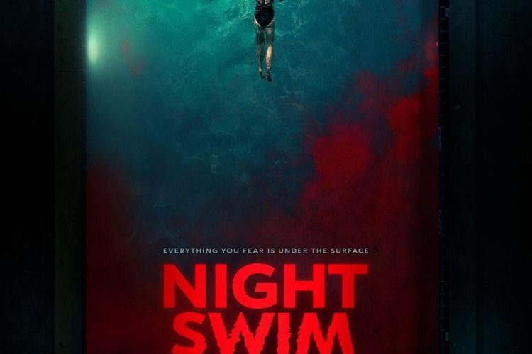 Poster resmi film Night Swim.