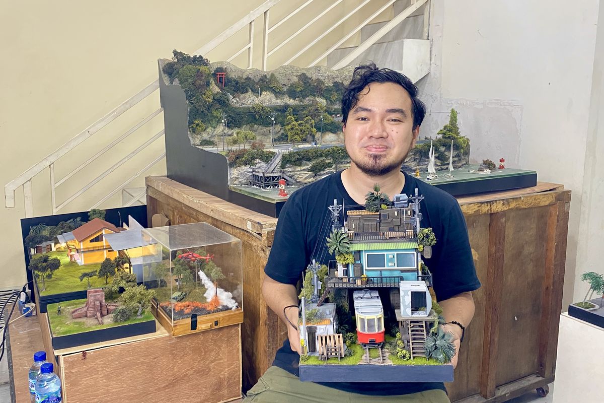 Taufiq, Artberuang Diorama