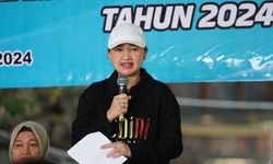 Cegah Demam Berdarah, Ketua TP-PKK Kediri Ajak Ratusan Kader Kerja Bakti Bersihkan Lingkungan