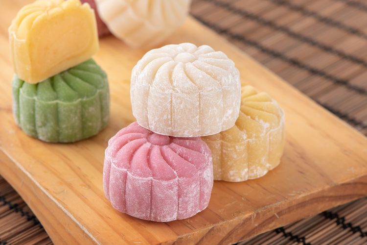 Resep Snow Skin Mooncake Kue Bulan Yang Tidak Dipanggang Halaman All Kompas Com