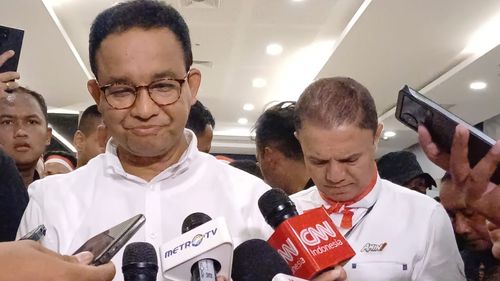 Cerita Anies Bajunya Kusut dan Kotor karena Berdesakan dengan Lautan Massa Kampanye Akbar di JIS