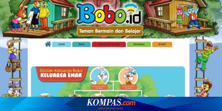 Bertepatan Dengan Hut Ke 44 Majalah Bobo Luncurkan Situs Bobo Id Halaman All Kompas Com