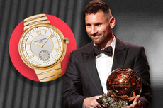 Arloji LV Lionel Messi di Ballon d'Or 2023, Harganya Rp 829 Juta