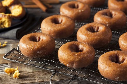 Resep Donat Labu Viral, Bahannya Mirip I’m Donut Jepang