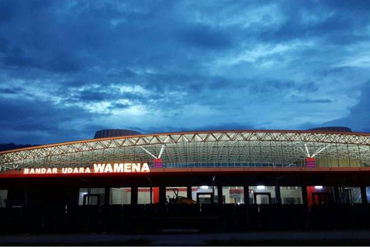 Terminal Bandara Wamena Jayawijaya, Papua.