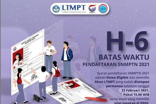 Jelang Tutup, 214.028 Calon Mahasiswa Selesai Daftar SNMPTN 2021