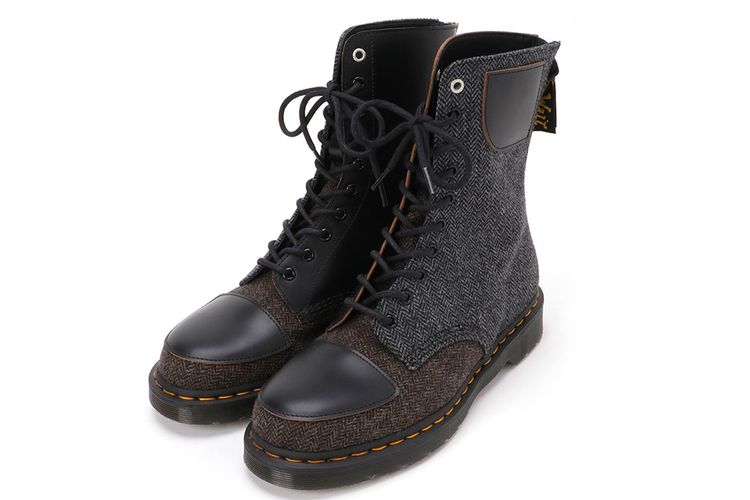 The Y's x Dr. Martens 1490 10-Eye Boot Moon Fabric