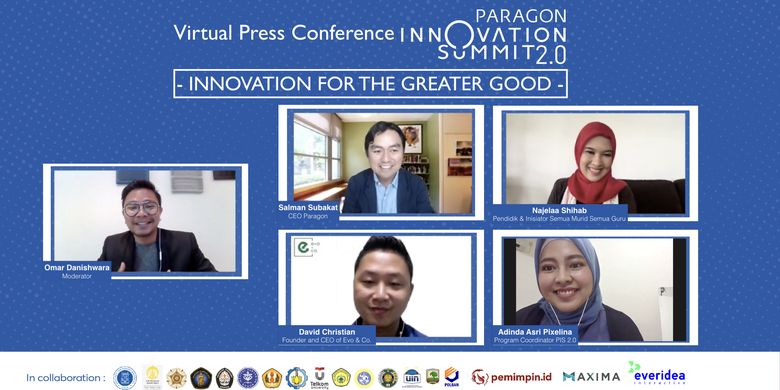 Press Conference acara Paragon Innovation Summit 2.0