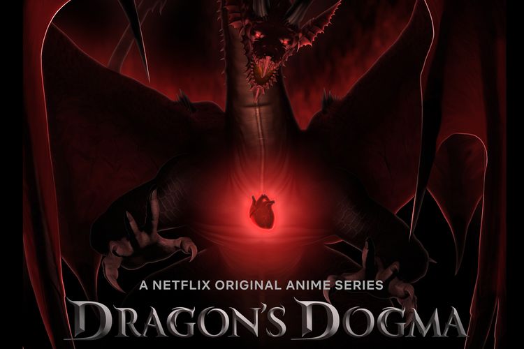 Poster serial anime Netflix Dragons Dogma