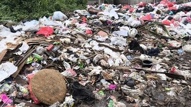 Sampah di Duren Village Tangerang Menumpuk sejak Hari Pertama Lebaran