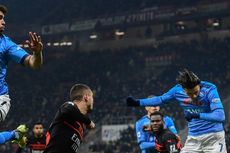 Milan Vs Napoli, Gol Cepat Antar Partenopei Unggul 1-0 pada Babak Pertama