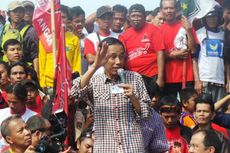 Di Tengah Pasar, Jokowi Kembali Luruskan Fitnah