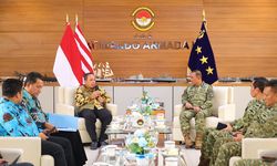 BNPP dan Koarmada Bahas Strategi Penguatan Pengawasan Perbatasan Laut