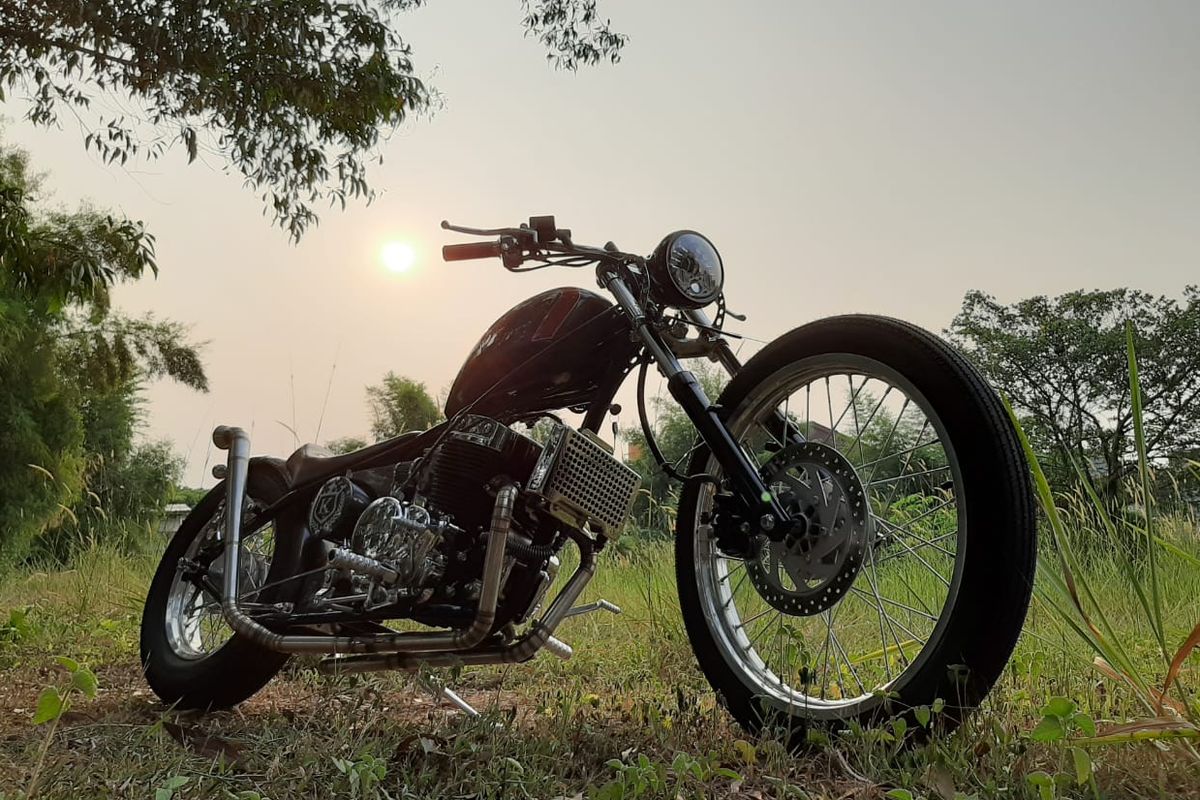 Benelli Patagonian Eagle dengan konsep bobber