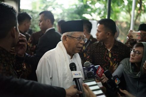Pesan Idul Fitri Ma'ruf Amin, Kita Utuhkan Lagi Bangsa Indonesia...