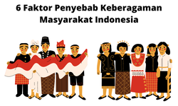 6 Faktor Penyebab Keberagaman Masyarakat Indonesia