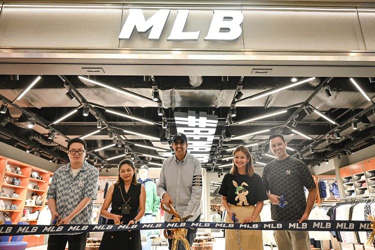 Meriahnya Opening Flagship Store MLB Korea di Grand Indonesia