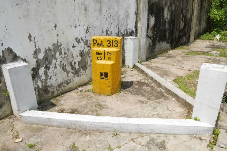 Tugu nol Pekanbaru, Riau, Sabtu (9/3/2018).