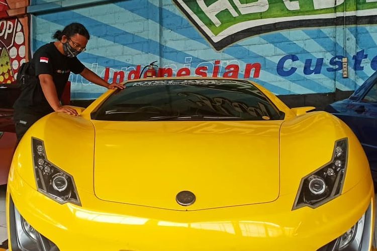 Ilustrasi mobil listrik Selo