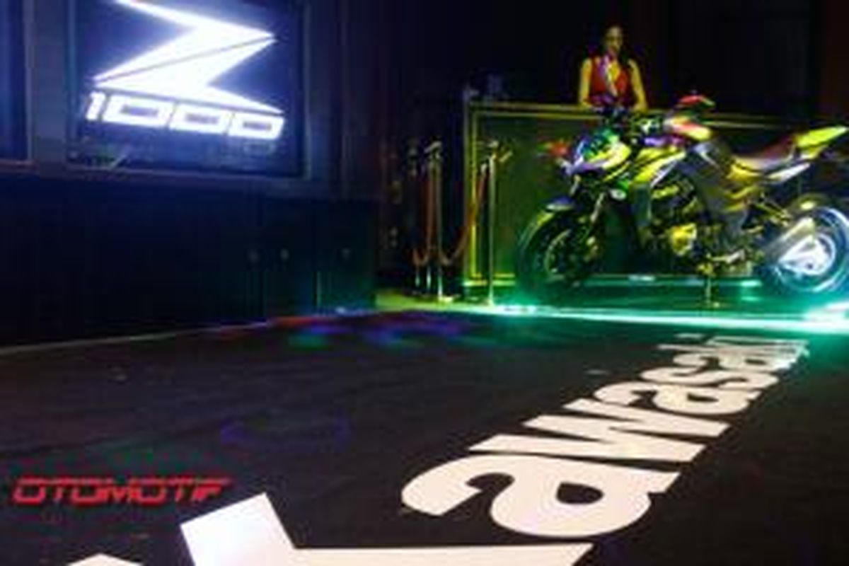 Menikmati dentuman irama DJ di peluncuran Kawasaki Z1000 