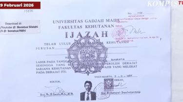 Ini Penampakan Salinan Ijazah Jokowi dari KPU RI